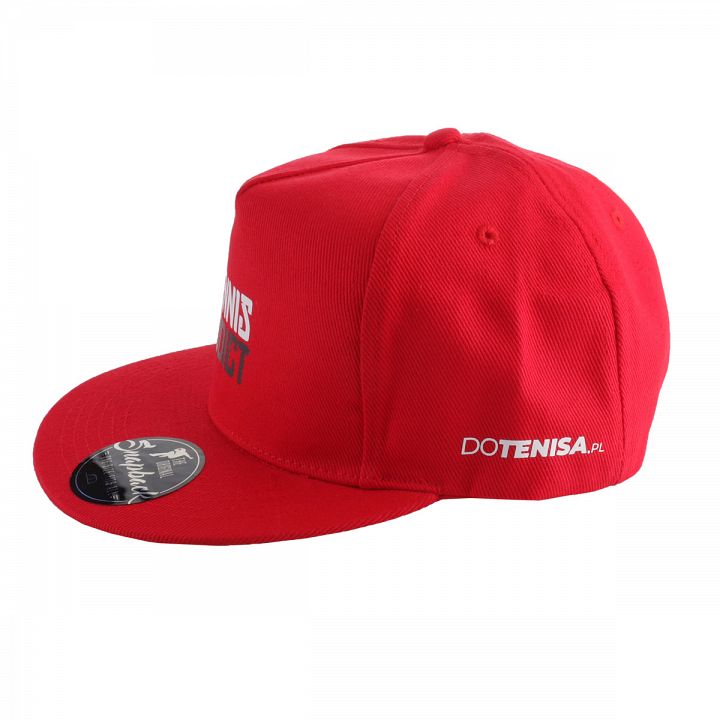 Tennis Addict Promo Snapback Cap Red